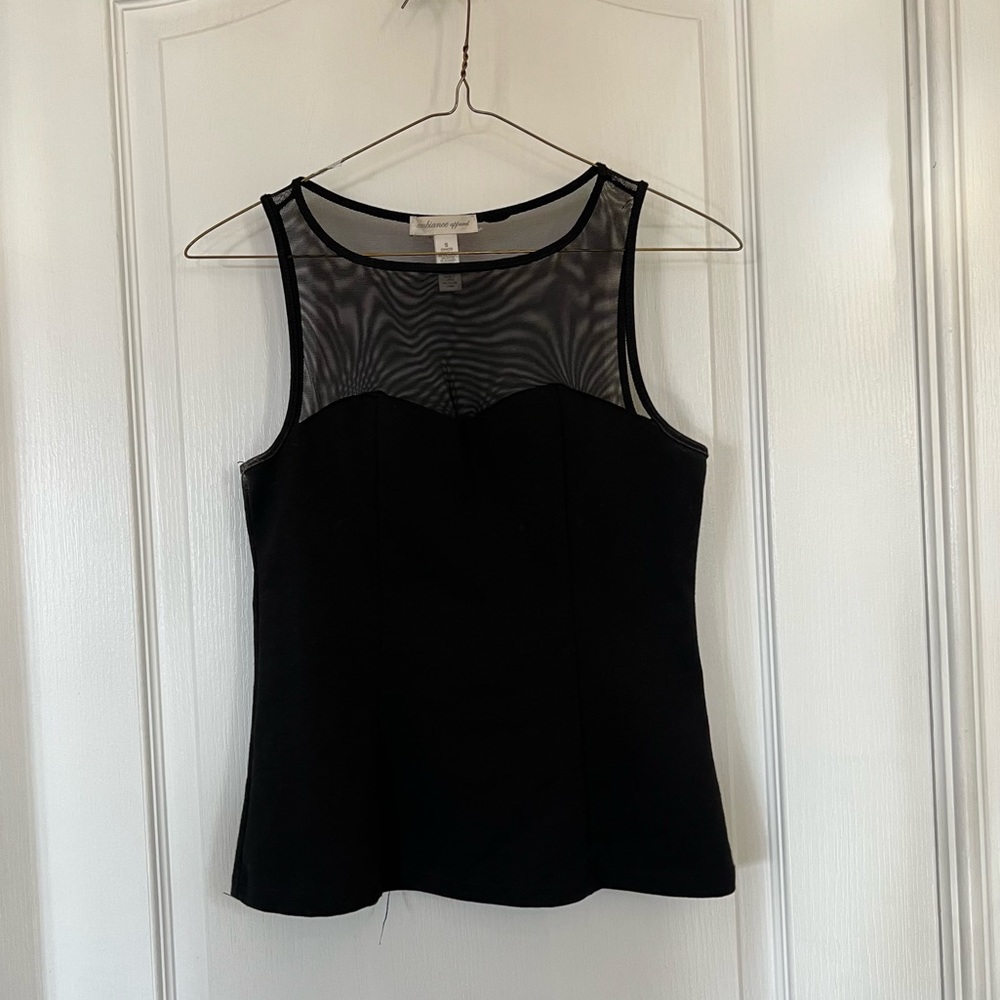Sheer stretch tank
